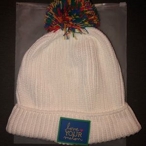 Love Your Melon beanie with Pom